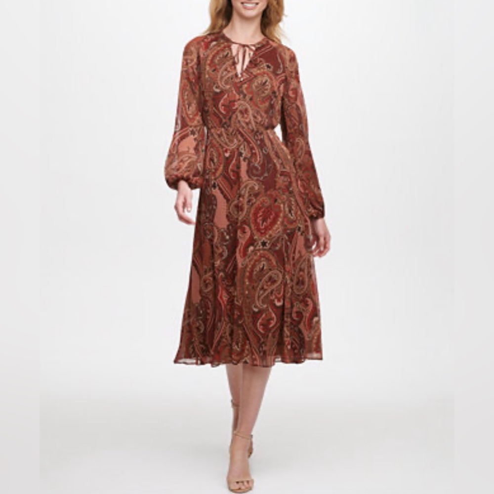 Tommy Hilfiger Casbah Paisley Dress size 4